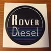 Rover Diesel Decal