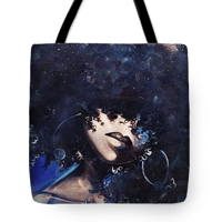 "CODE BLUE" LIMITED EDITION OVERSIZED 18X18 TOTE BAG