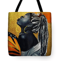 "LOC GODDESS" LIMITED EDITION OVERSIZED 18X18 TOTE BAG