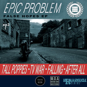 Image of Epic Problem - False Hopes EP 7" (clear vinyl)