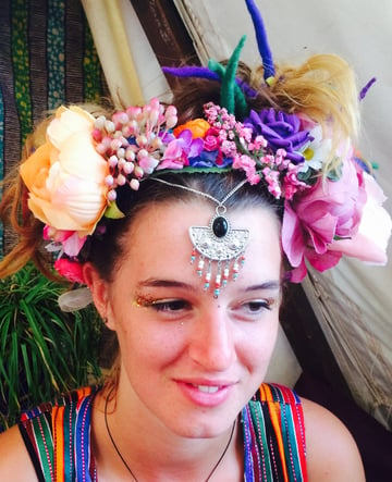 Image of Frida Wildflower Crown 