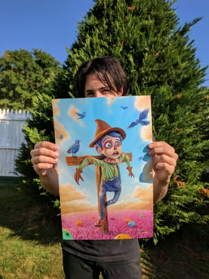 Image of SIGNED Poster - The Scarecrow - 11" X 17"