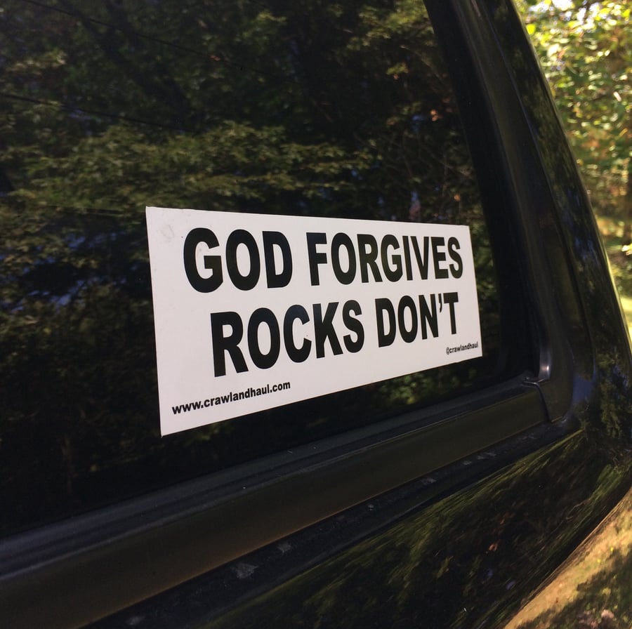 Image of God Forgives - Rocks Don't
