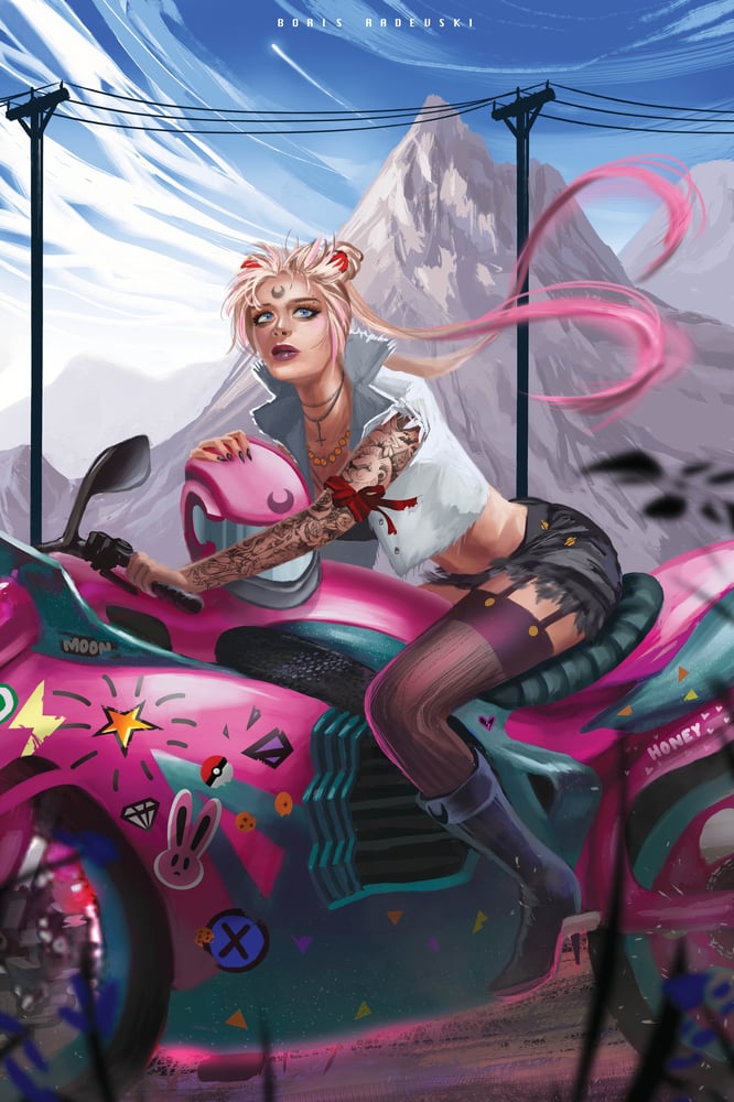Image of Biker Moon
