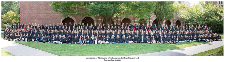 Image of University of Richmond Westhampton College Class of 2018