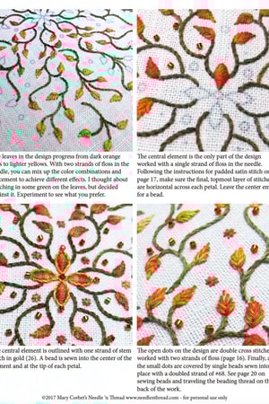 Image of Octoberfest! An Embroidered Kaleidoscope