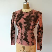 Image 1 of ninebark leaf cashmere pullover