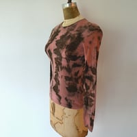 Image 2 of ninebark leaf cashmere pullover