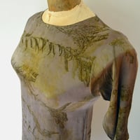 Image 2 of Dusky steel second skin dress
