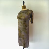 Image 4 of Dusky steel second skin dress