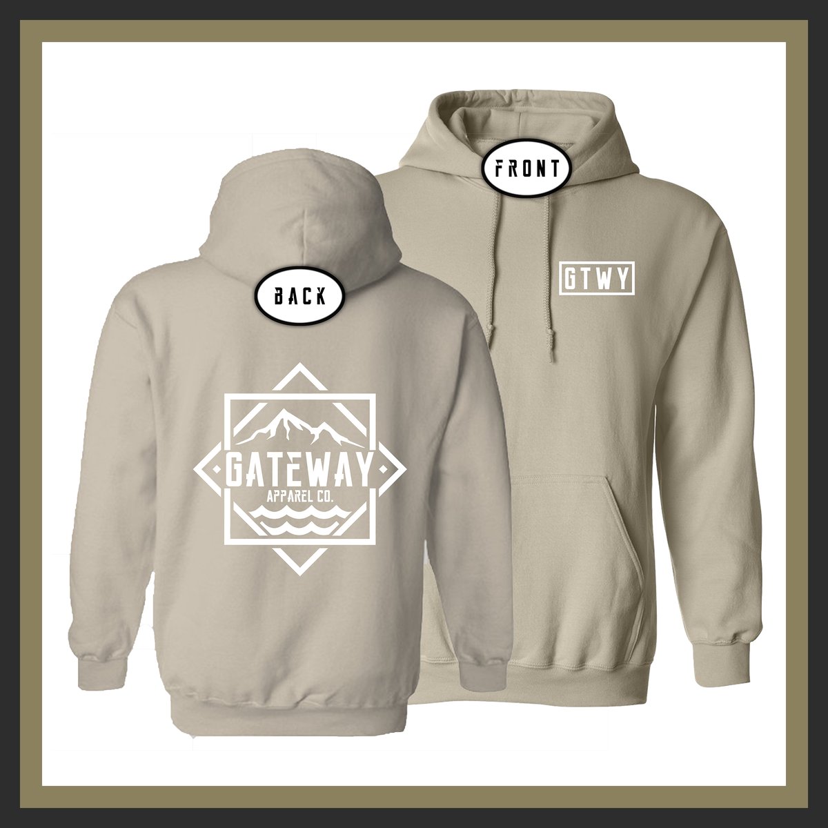 Image of Sea to Sky Sand Hoodie