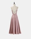 Simple Pretty Tea Length Women Party Dresses,Cross Back Dresses, Stylish Formal Dress