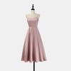 Simple Pretty Tea Length Women Party Dresses,Cross Back Dresses, Stylish Formal Dress