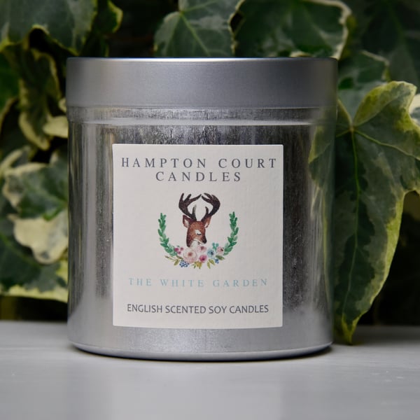 Image of The White Garden Candle
