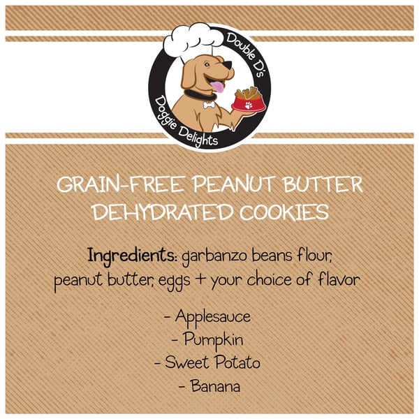 Image of Grain-Free Peanut Butter Dehydrated Cookies