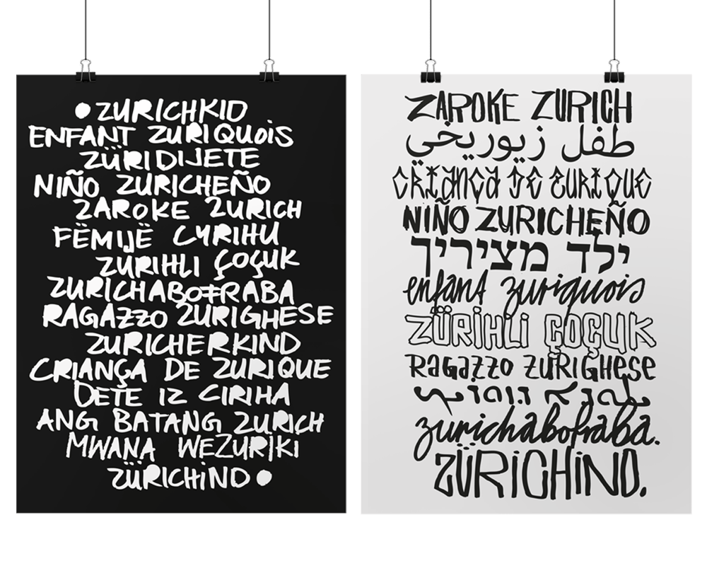 Image of ZÜRICHIND X - Poster Esperanto