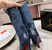 Image 5 of GIDDY RIBBON RED BOTTOM BOOTS