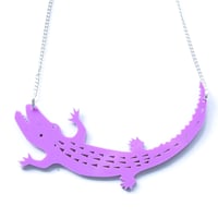 Image 4 of Crocodile Necklace -PRE-ORDER