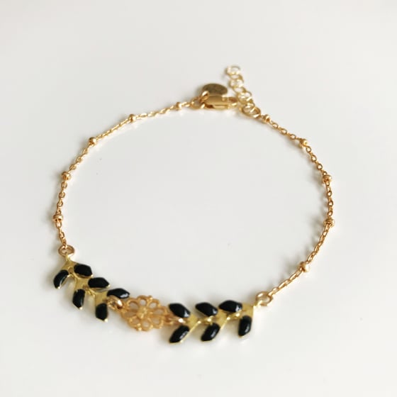 Image of Lace & chevron bracelet