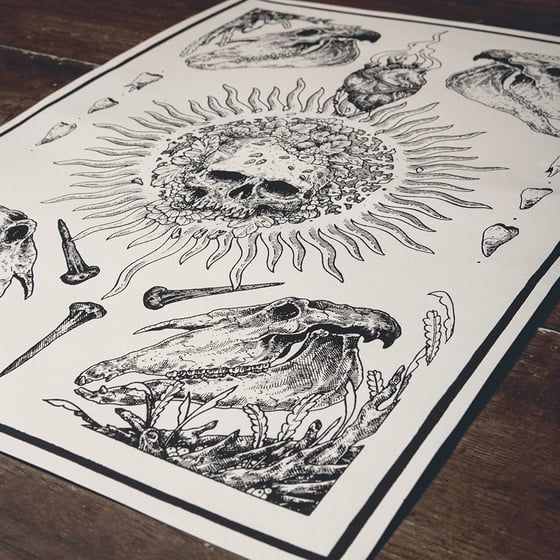 Image of "Helios" A2 Screen Prints