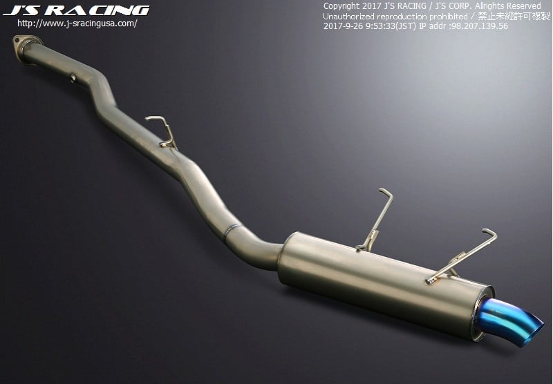 楽天市場】S2000 SUSエキゾーストプラス 60RS : JSRACINGオンラインショップ