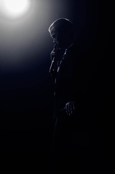 Image of CORBIN (SPOOKY BLACK) 8" X 10" PRINT