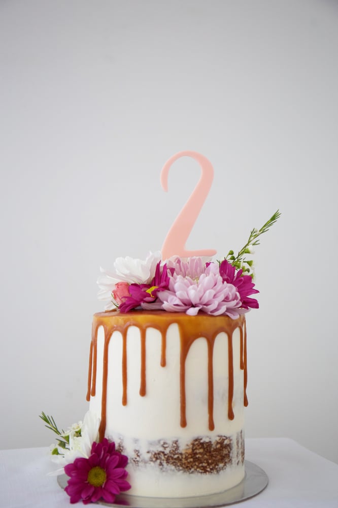 Image of Number Cake Toppers