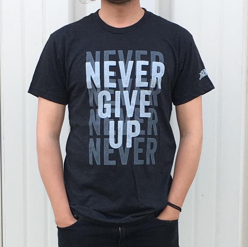 Image of Never Give Up Tee