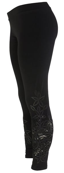 Black Lace Richelieu FW6022BK