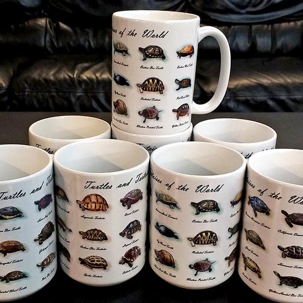 Image of Turtles and Tortoises of the World Coffee Mug