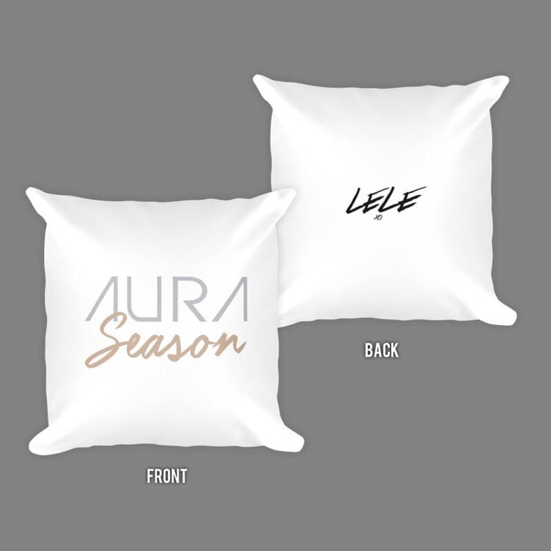 Image of Aura Season Square Throw Pillow