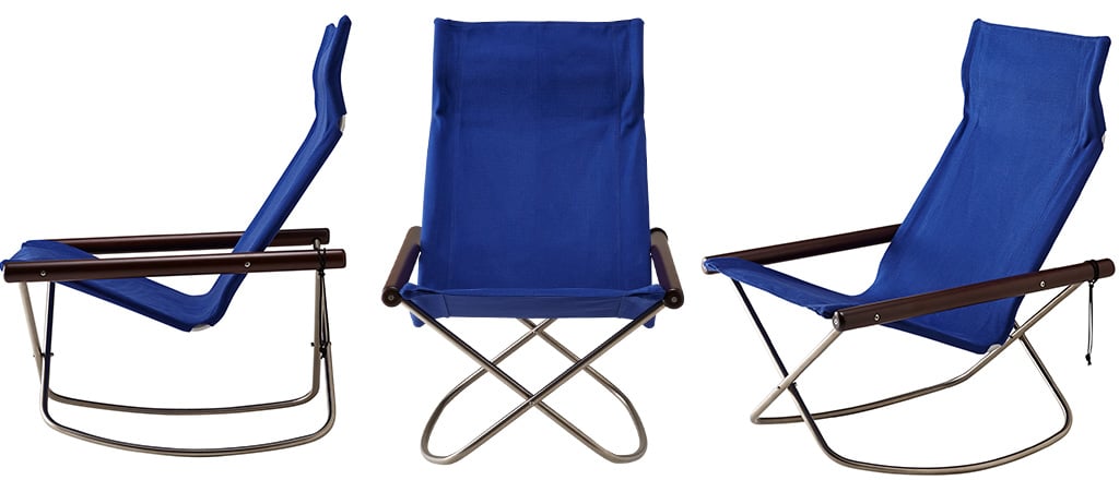 NY Folding Chair X Rocking - Takeshi Nii Nychair X - Brown / Super