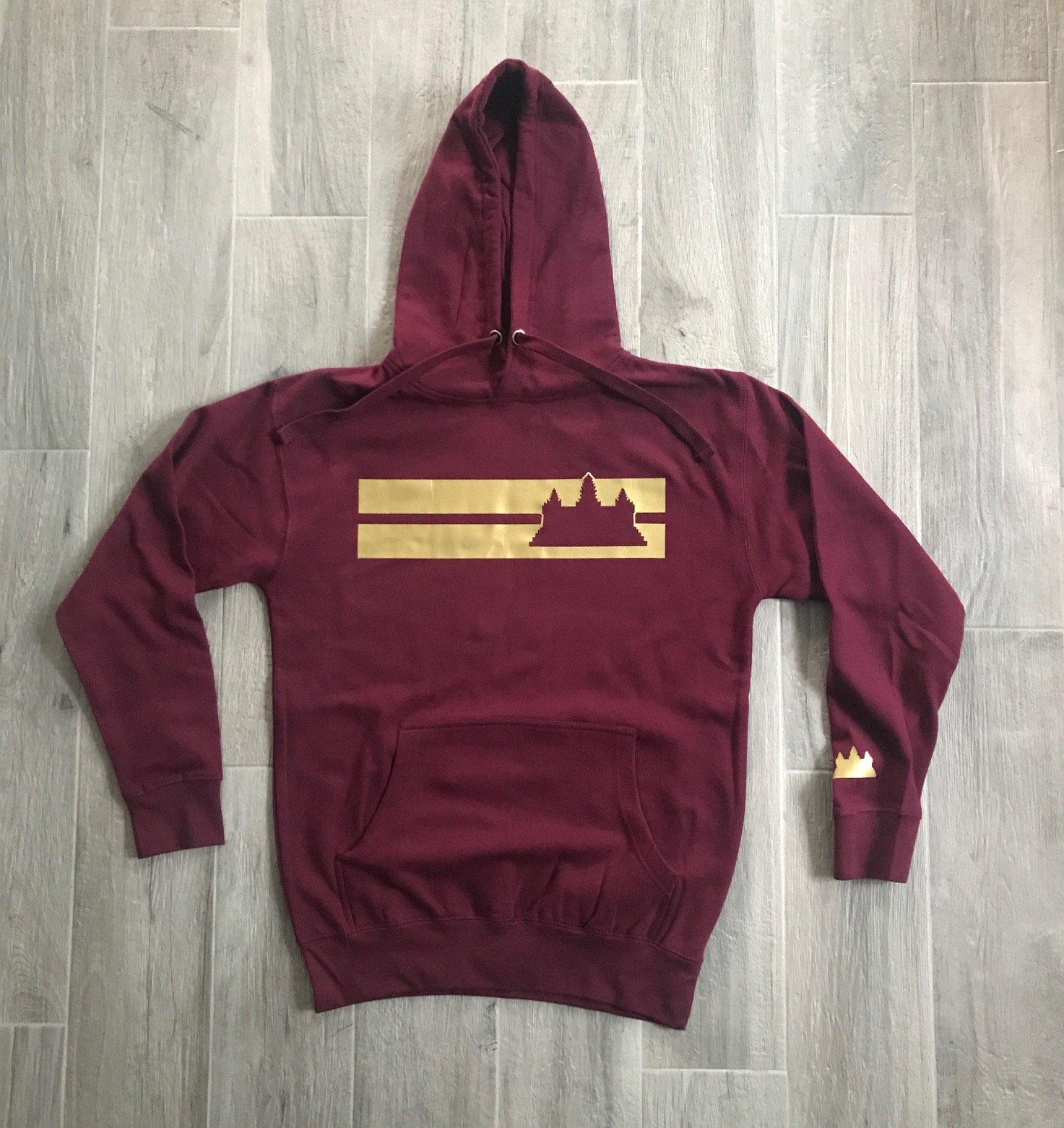 Image of RC Angkor Wat Double Striped Hoodie