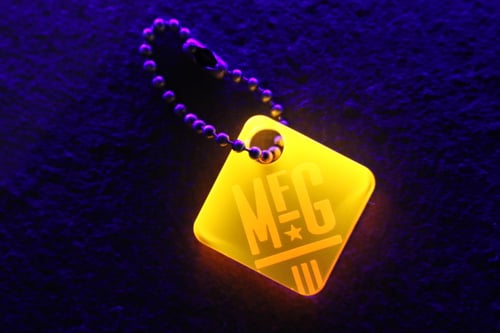 Image of Mission Tag /// MFG Orange