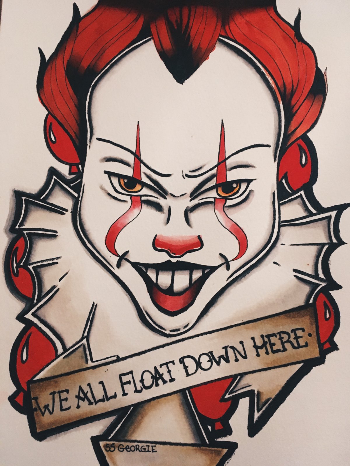 Image of We all float (pennywise)