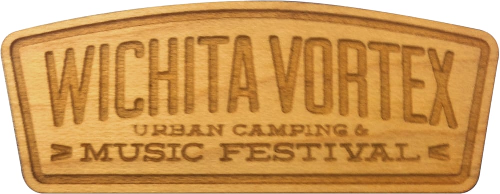 Image of Wichita Vortex Wood Pin