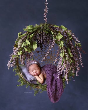 Image of Organic Handfelted Posing Pillows with Luxurious Curls