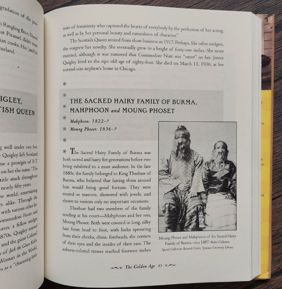 American Sideshow: An Encyclopedia of History's Most Wondrous and Curiously Strange Performers