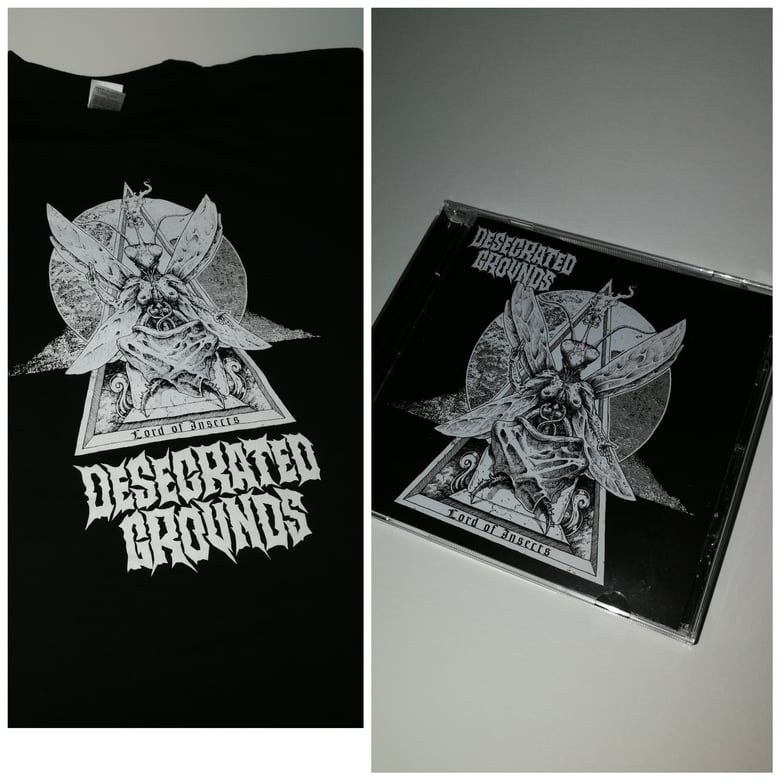 Image of Desecrated Grounds CD + T-shirt pack!