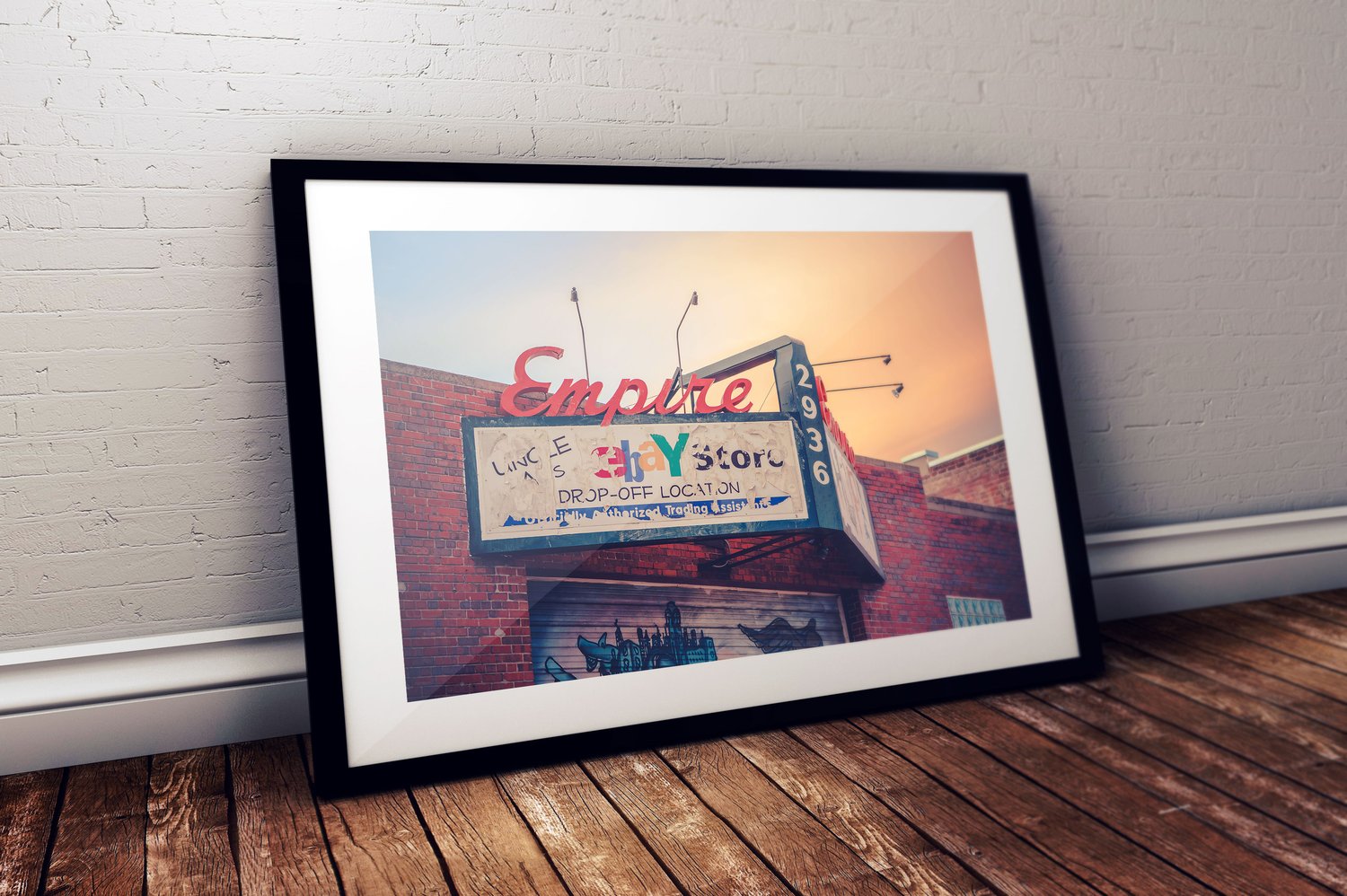 Image of EMPIRE SIGN PRINT