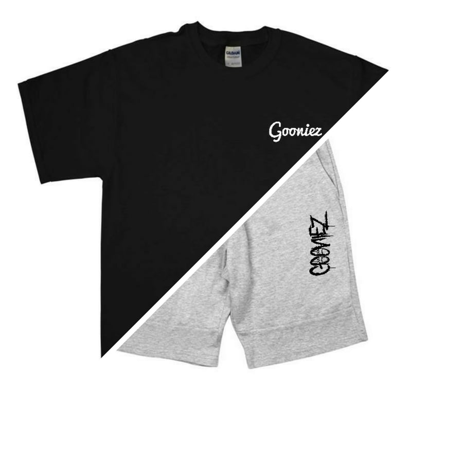 Image of Gooniez tee and shorts bundle