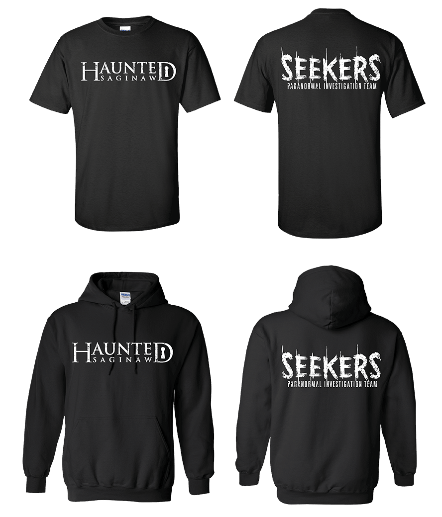 Haunted Saginaw T-shirt & Hoodie Combo