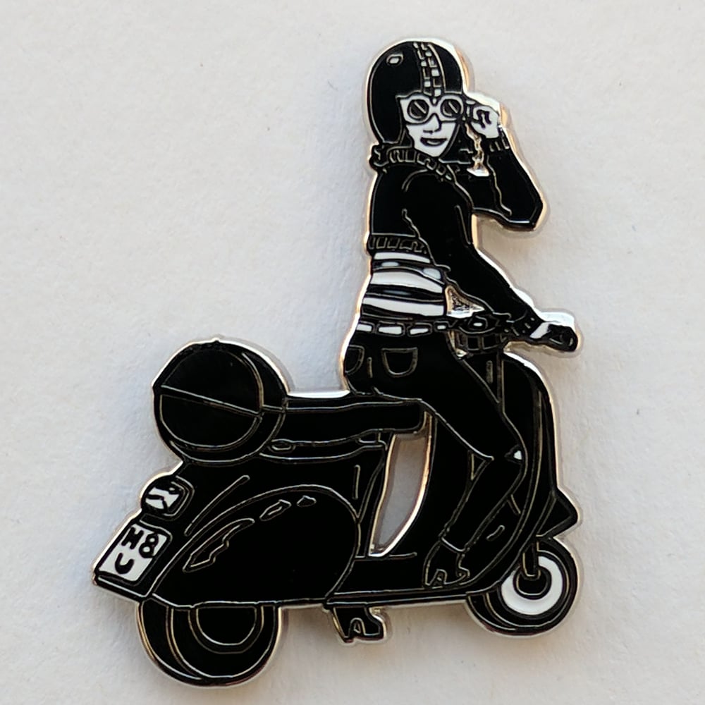 Image of Ton Up Girl Lapel