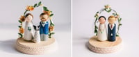 Image 4 of Figuras de boda personalizadas + Arco de Flores