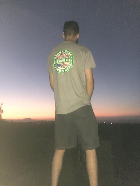 Image of dagenham dank t-shirt GREY