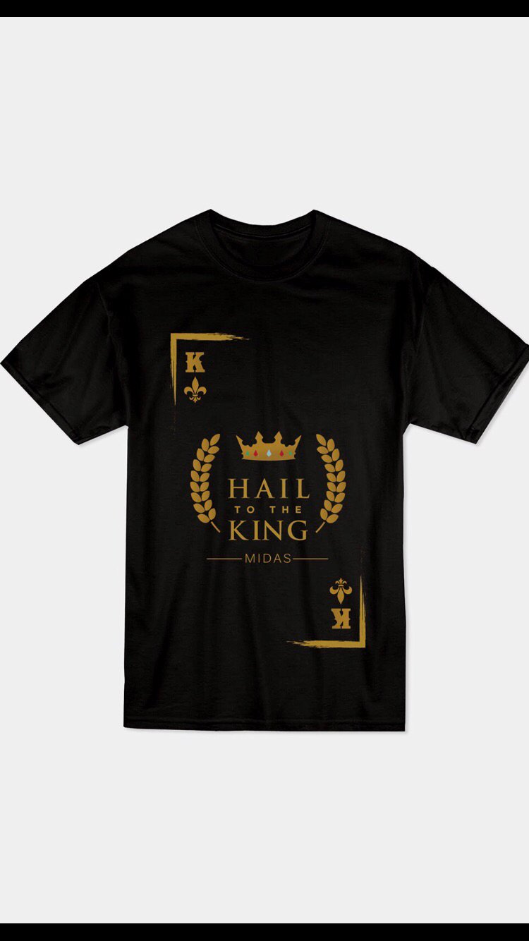 Image of Hail To The King Black T-shirt