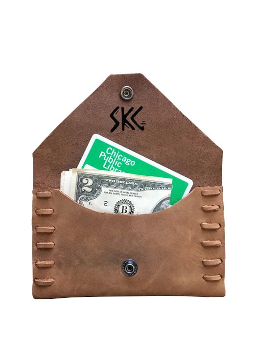 SKG Leather — Structured Cowhide Wallet