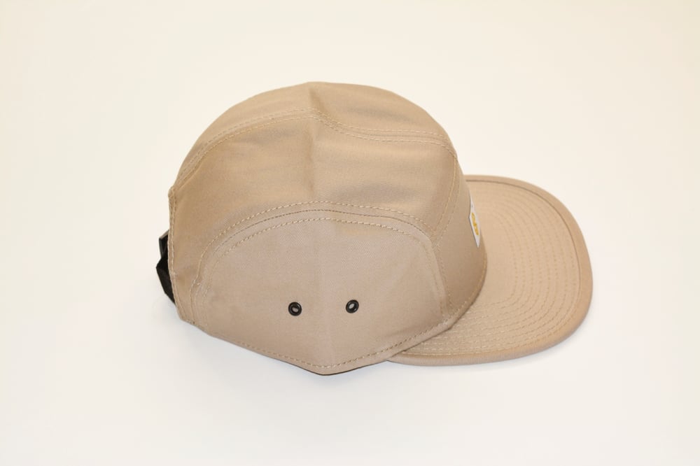Image of Established Beige 5-Panel Hat
