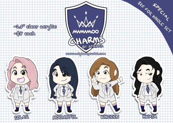 Image of Mamamoo Charms (AZE GAG VER.) [IN STOCK]