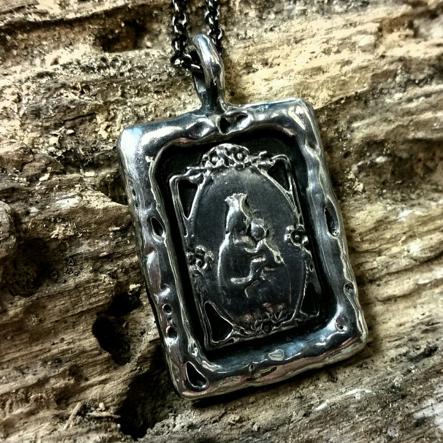 Image of "Bless my Child" Pewter Pendant